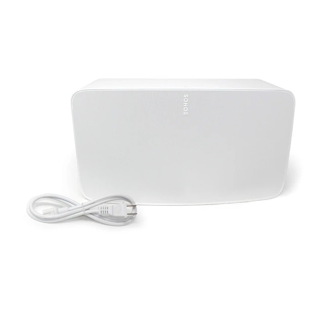 Alt view image 3 of 7 - 12-Inch Power Cord Compatible with Sonos Five, Sonos Play 5, Sonos Beam, Sonos Ray, Sonos Arc, Arc Ultra, Sonos Amp, Sonos Playbase, Sonos Sub Gen 3 and Sonos Sub Mini - White