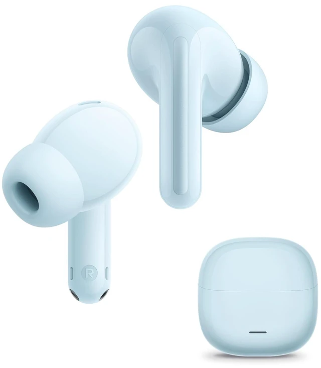 Main image of Redmi Buds 8 Lite Wireless Earbuds, 42dB Hybrid Active Noise Cancellation, 8H/36H Battery, 12.4mm Dynamic Driver, Fast Charging, Dual-Mic Clear Calls, Google Fast Pair, Blue