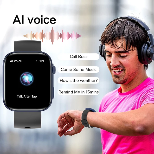 Alt view image 7 of 7 - Smart Watches for Men Women, Make/Answer Calls, 2.01" HD Screen with 260+ Watch Faces, Heart Rate/SpO2/Sleep Monitor, 123 Sports Modes, Long Battery Life Fitness Watch Compatible with iPhone Android