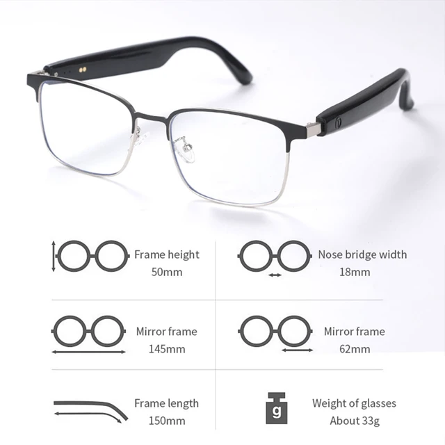 Alt view image 7 of 7 - Ai Smart Glasses Bluetooth 5.4 with Translation for Men Women 160+Languages Color-Change Lens Chat GPT Assistant Free App Translator Glasses Meeting,Driver,Travel