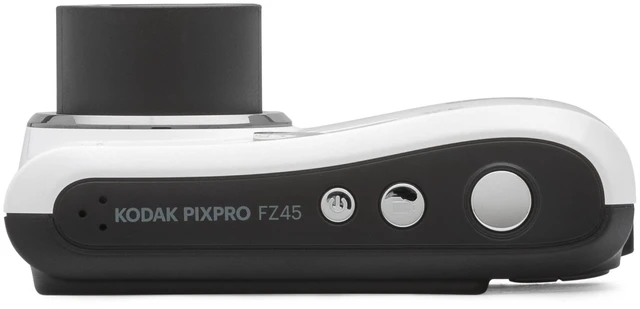 Alt view image 5 of 7 - Kodak PIXPRO FZ45 Digital Camera (White) + 32GB Memory Card + Point and Shoot Camera Case + Extendable Monopod + Lens Cleaning Pen + LCD Screen Protectors + Table Top Tripod Ultimate Bundle
