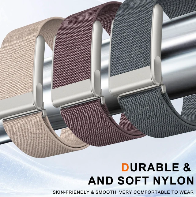 Alt view image 4 of 7 - Nylon Sport Band Compatible with Whoop 5.0 Bands One, Peak and Life/MG, Breathable Nylon Adjustable Waterproof Replacement Wristbands Straps for Whoop Band 5.0 Not Compatible with Gen 4