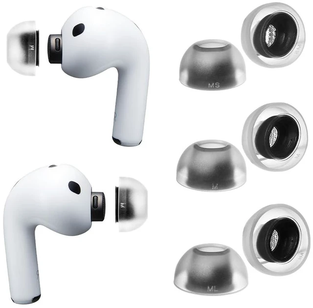 Main image of MAX AirPods Pro 3 Ear Tips, Medical Silicone Ear Tip Replacement