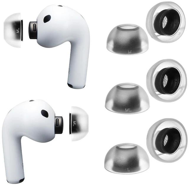 Main image of MAX AirPods Pro 3 Ear Tips, Medical Silicone Ear Tip Replacement