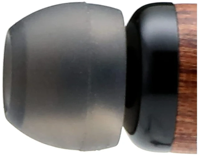 Alt view image 3 of 7 - House of Smile Jamaica AUX Wired Earbuds with Microphone, Noise-Isolating in-Ear Headphones, Tangle-Resistant Cable, 3.5mm Jack Sustainable (Signature Black)