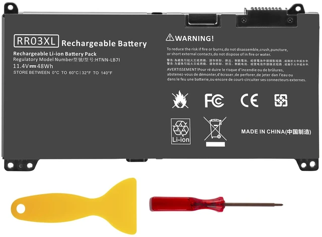 Main image of RR03XL Battery for HP ProBook 430 G4 440 450 455 470 G4, HP ProBook 440 450 470 851477-421 851477-541 851477-831 851477-832 851610-850