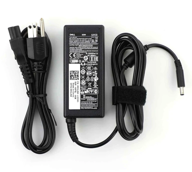 Main image of New Genuine Inspiron 13 14 15 Laptop Charger 65W(watt) Slim AC Power Adapter(LA65NS2-01/0G6J41/MGJN9) for Inspiron 5000 7000 Series,3147 5558 5755 5555 7348 7472,Latitude 3490MFG