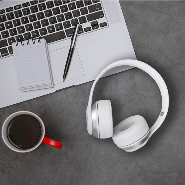 Alt view image 7 of 7 - Replacement Ear Pads for Beats Solo 3, Ear Cushions for Beats Solo 2 & Solo 3 Wireless/Wired Headphones, Not Fit Beats Studio On-Ear Headphone with Stronger Adhesive, Thicker Memory Foam(White)
