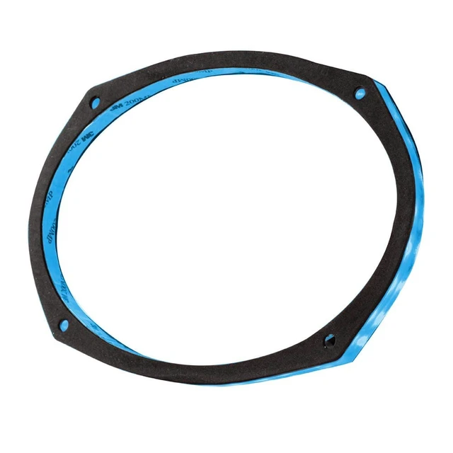 Alt view image 5 of 6 - LRING69 SPEAKER GRILL RING - Fits 6X9 Speaker, RGB LED Lighting, Acrylic Ring, Marine Watertight Seal, Compatible with RGB Remote Module - One Ring