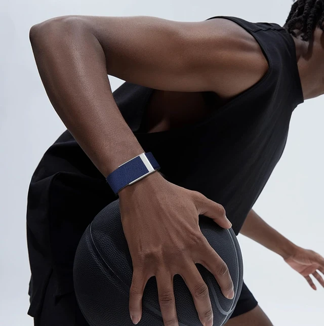 Alt view image 6 of 7 - Nylon Sport Band Compatible with Whoop 5.0 Bands One, Peak and Life/MG, Breathable Nylon Adjustable Waterproof Replacement Wristbands Straps for Whoop Band 5.0 Not Compatible with Gen 4