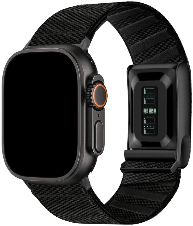Main image of Nylon Sport Band for Whoop 5.0 + Apple Watch Combo Band- Adjustable Elastic Breathable Hybrid Strap for Whoop 5.0 & Apple watch 1/2/3/4/5/6/7/8/9/10/11/SE/Ultra