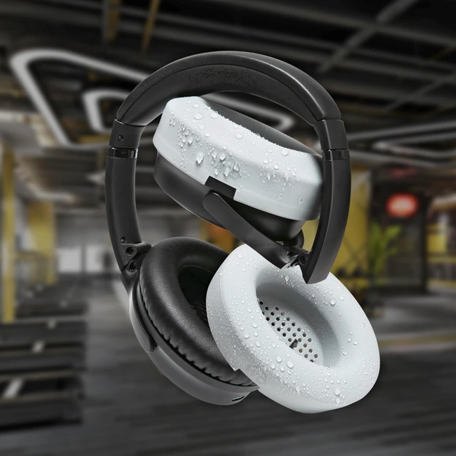 Alt view image 4 of 7 - SweatZ QuietComfort - Sweat Covers for Bose QC 45, 35, 35ii, QC2 & QC25 Made by Wicked Cushions Patented Design, Also fits QC15, AE2, AE2i, SoundTrue & SoundLink Silver