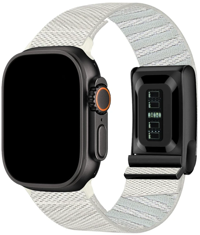 Main image of Nylon Sport Band for Whoop 5.0 + Apple Watch Combo Band- Adjustable Elastic Breathable Hybrid Strap for Whoop 5.0 & Apple watch 1/2/3/4/5/6/7/8/9/10/11/SE/Ultra