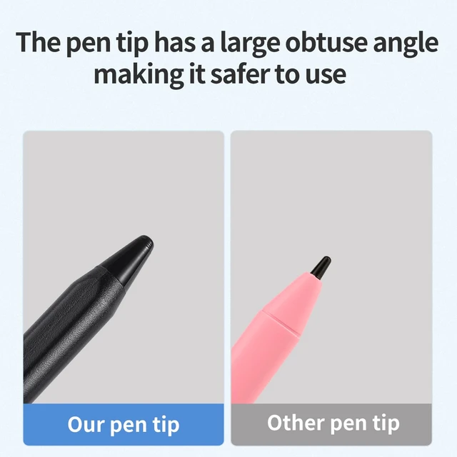 Alt view image 7 of 7 - LCD Writing Tablet 11.5in Drawing Pad, Reusable Digital Notepad Ultra-slim 0.2in with case, bezel-free screen. Perfect electronic writing pad for office, home & classroom