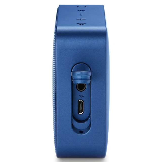 Alt view image 4 of 7 - GO2 - Waterproof Ultra Portable Bluetooth Speaker - Blue Wireless Bluetooth Streaming, Rechargeable Battery, Waterproof design, Speakerphone, Audio cable input