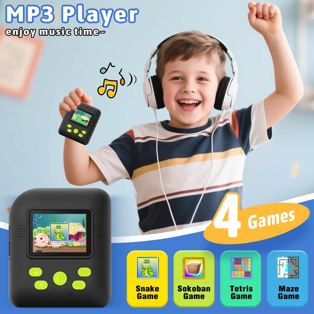 Alt view image 5 of 7 - Kids Instant Print Camera Toys,1080P HD Toddler Digital Video Camera,Birthday for Girls Boys Age 3-12 Year Old - TF Card Included (Black)