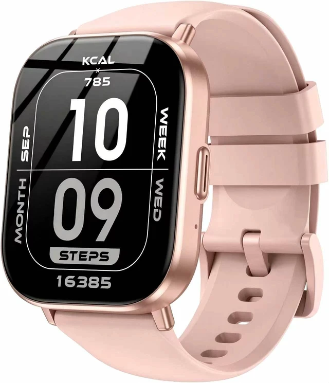 Main image of Smart Watch for Men Women, 2.01" HD Fitness Tracker with Heart Rate and Sleep Monitor, Bluetooth Calls & Notifications, 120+ Sport Modes, IP67 Waterproof, Compatible with Android & iOS, Pink