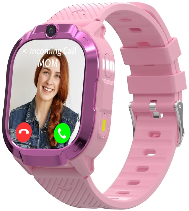 Main image of 4G Kids Smart Watches Girls with GPS Tracker & Phone Call for Age 5-12, Kids Tracking Watch with SOS Calling, HD Video Call Voice Chat Camera Alarm Clock Flashlight Pedometer Calculator Birthday Gifts