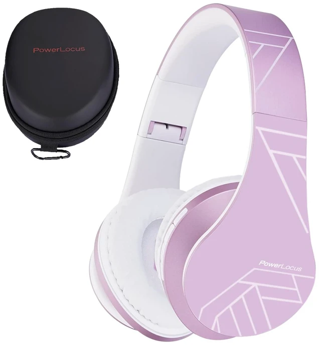 Main image of Kids Headphones Over-Ear, Bluetooth Wireless Headphones for Kids,with Microphone, Safe 85DB Volume Limited, Foldable with Carry Case, Audio Cable, Micro SD mode for Online Classes,PC,Phones