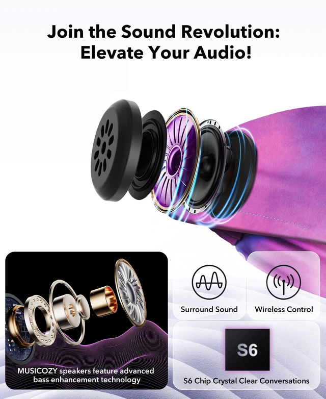 Alt view image 5 of 7 - Sleep Headphones Tie-Dye Bluetooth Headband Headphone for Sleeping Wireless Sport Headbands Earphones Sweat Resistant Earbuds for Workout Running Cool Gadgets Unique Gifts for Women