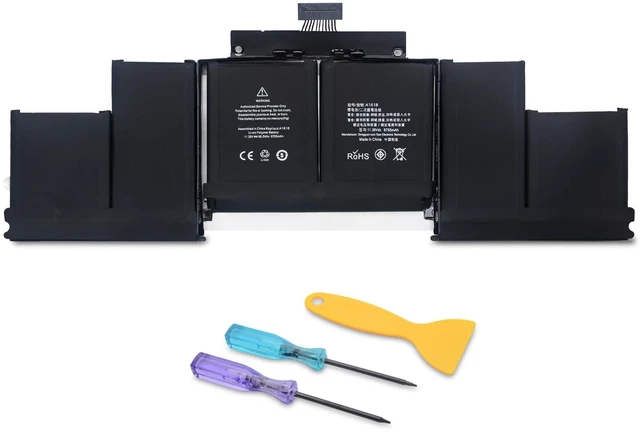 Main image of A1618 Laptop Battery Replacement for Mac Book Pro Retina 15 inch A1398 (Late 2013, Mid 2014, Early 2015)