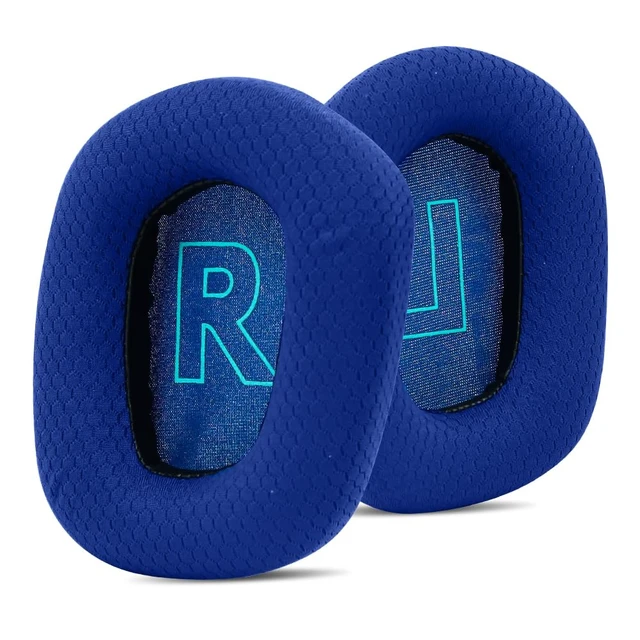 Alt view image 2 of 7 - Replacement Earpads for Logitech G733 G535 G335 Lightspeed Wireless Gaming Headset, Ear Pads Cushions with Comfort Noise Isolation Foam (Blue)