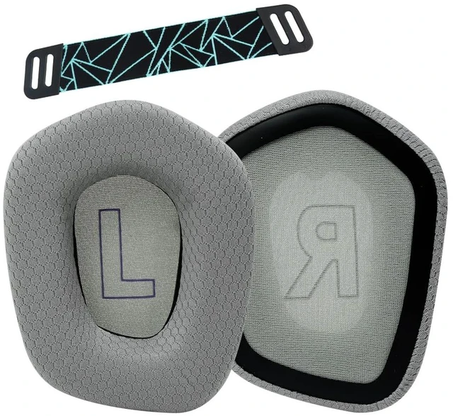 Main image of Earpads Replacement for Logitech G733 G535 G335 Lightspeed Wireless Gaming Headset, Ear Pads Cushions with Comfort Noise Isolation Foam (Gray)