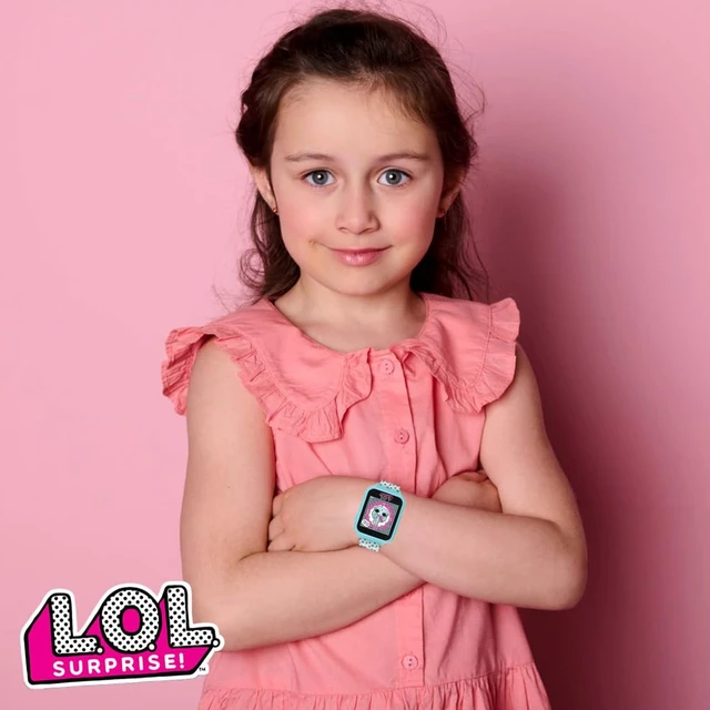 Alt view image 4 of 7 - Kids LOL Surprise Light Blue Educational Touchscreen Smart Watch Toy for Girls, Boys, Toddlers - Selfie Cam, Learning Games, Alarm, Calculator, Pedometer & More (Model: LOL4299AZ)