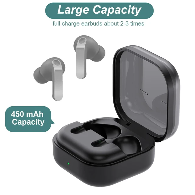 Alt view image 3 of 7 - Charging Case for Galaxy Buds 4 Pro SM-R640 Earbuds Portable Charger Case Cover Replacement for Samsung Galaxy Buds 4 Pro