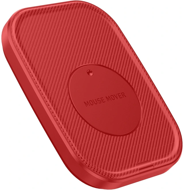 Main image of Mouse Jiggler Undetectable Ultra Slim Mouse Mover with Realistic Movement, No Software Needed, Keeps Your PC Awake and Active, Keeps Computer Awake for Office or Remote Work - Red