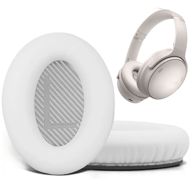 Main image of Replacement Ear Pads for Bose QuietComfort 35 35 II 15 25(qc 35 25 15/QC35 ii), Headphone Ear Covers, High Density Memory Cotton, Soft Leather, Adaptive Noise Isolation Headphones Pads Cushions