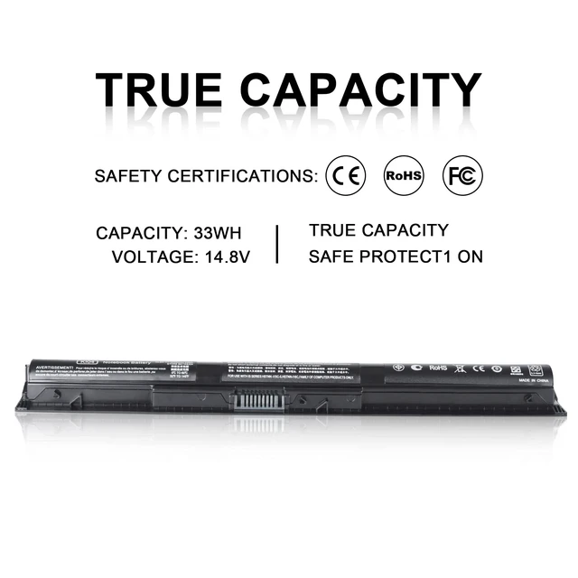 Alt view image 5 of 7 - K104 Notebook Battery Compatible with HP Pavilion 14-ab 14T-ab 15-ab 15-an 17-g Series TPN-Q158 HSTNN-LB6S Spare 800049-001 800050-001 800010-421 800009-421 KI04 Notebook Laptop Battery