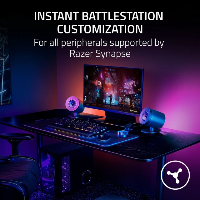 Alt view image 2 of 7 - Wireless Control Pod for Nommo V2 & Leviathan V2, USB & Bluetooth Advanced Audio Control Pod, RGB Light Customization, Rotatable, Clickable Dial & Source Button, Durable Aluminum Alloy