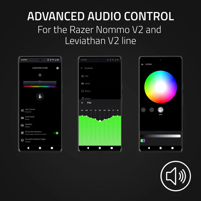 Alt view image 3 of 7 - Wireless Control Pod for Nommo V2 & Leviathan V2, USB & Bluetooth Advanced Audio Control Pod, RGB Light Customization, Rotatable, Clickable Dial & Source Button, Durable Aluminum Alloy