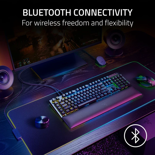 Alt view image 6 of 7 - Wireless Control Pod for Nommo V2 & Leviathan V2, USB & Bluetooth Advanced Audio Control Pod, RGB Light Customization, Rotatable, Clickable Dial & Source Button, Durable Aluminum Alloy