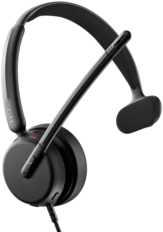 Main image of Impact 430 Mono On-Ear Wired USB-C and USB-A Headset with Noise-Canceling Mic, Plug-and-Play, Clear Audio, Lightweight Comfort, Suitable for Remote Work, Office Calls, and Online Meetings