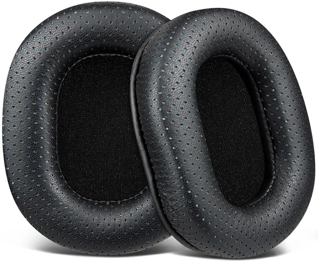 Main image of Lambskin Earpads for ATH M50X Headphones - Black for Audio Technica M50X/M40X/M30X/M20X/MSR7/SX1 Monitor Headphones