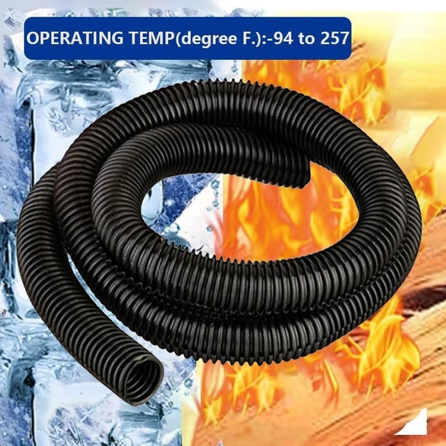 Alt view image 6 of 7 - 32 FT 1/2 inch Split Wire Loom Tubing Wire Conduit,Flexible Wire Covers Cord Protectors,Cord Protectors from Pets,Black (1/2"-32ft)