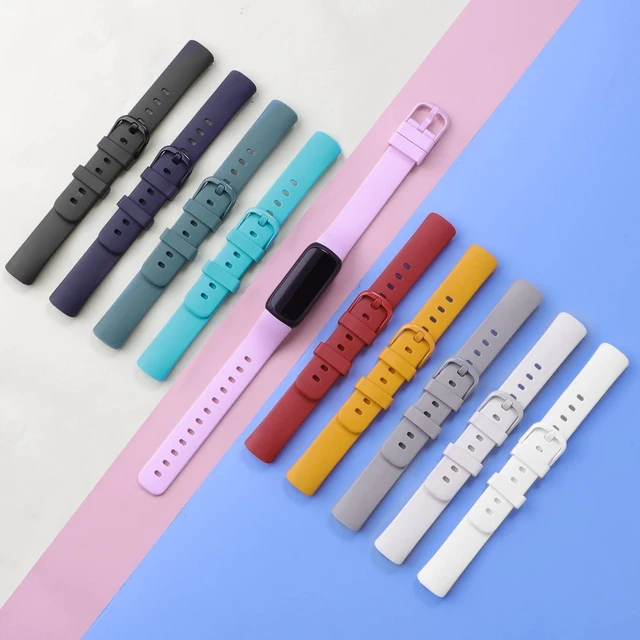 Alt view image 2 of 7 - 10 Pack Compatible with Fitbit Inspire 3 Bands,Soft Sport Bands Silicone Replacement Wristband for Fitbit Inspire 3 Tracker Smart Watch for Women Men