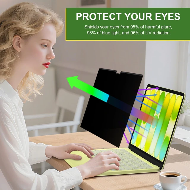 Alt view image 5 of 7 - Neo 13Inch Magnetic Privacy Screen Protector for MacBook Neo 13 Inch (A18 Pro, 2026)
