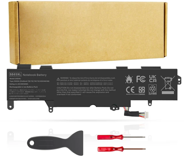 Main image of SS03XL Battery 933321-855 for Hp EliteBook 840 g6,EliteBook 730 735 740 745 830 836 840 846 G5 ZBook 14U G5 G6 Series SS03050XL-PL 932823-171 HSN-113C-4 932823-421 HSN-112C HSTNN-IB8C