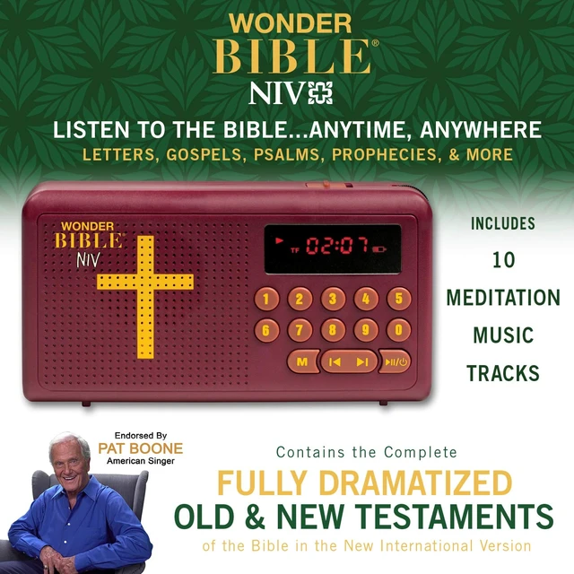Alt view image 2 of 5 - NIV- The Audio Bible Player That You Can Listen to in English, New International Version, New & Old Testament as Seen On TV