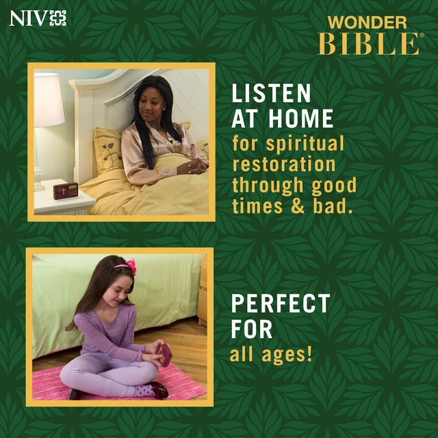 Alt view image 3 of 5 - NIV- The Audio Bible Player That You Can Listen to in English, New International Version, New & Old Testament as Seen On TV