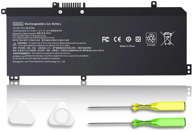 Main image of SA04XL L43267-005 Replacement for HP Envy X360 15m-ds0011dx 15m-ds0xxx 15m-dr0xxx 15t-dr100 15m-dr1xxx 15m-dr0012dx 15m-dr0011dx 15M-DR 15M-DS 17t-cg100 17-cg100 Series SA04055XL HSTNN-OB1F