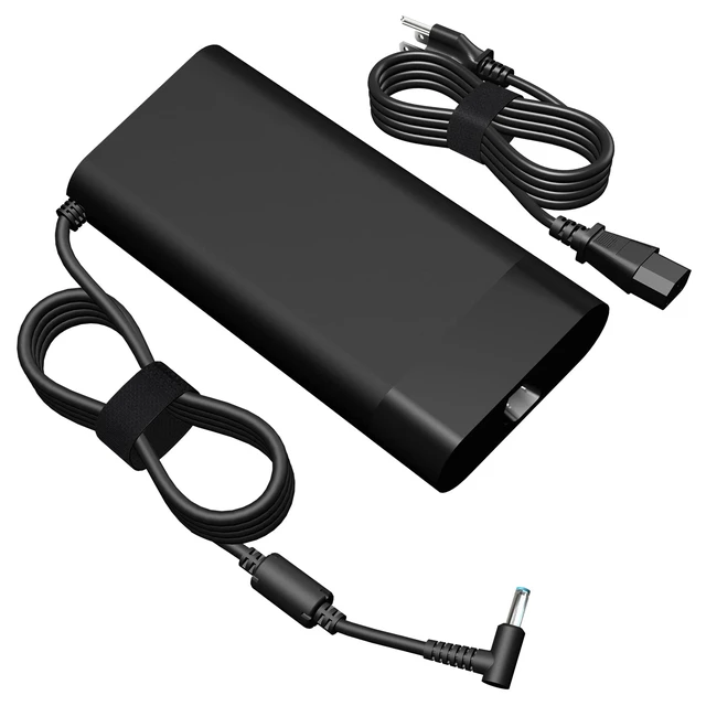 Alt view image 5 of 5 - 200W AC Charger Fit for HP Omen 15 16 17 Victus 15 16 Zbook 15 16 17 Fury 15 16 G11 G7 G8 Studio 15 16 TPN-DA10 Gaming Laptop Power Adapter Supply