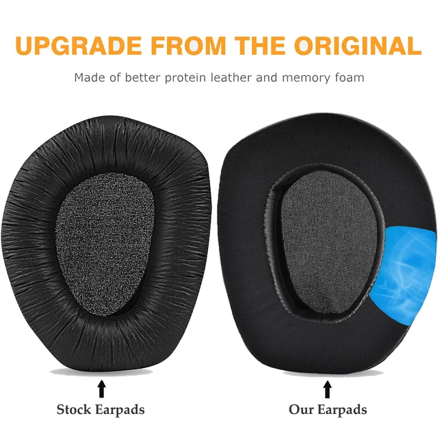 Alt view image 3 of 6 - RS175/HDR175/TR175 Replacement Ear Pads Cooling Gel RS 175 Earpads, Upgrade Ear Cushions Parts Compatible with Sennheiser RS175/RS185/RS195/RS165, HDR175/HDR185/HDR195/HDR165/TR175/TR185 Headphones