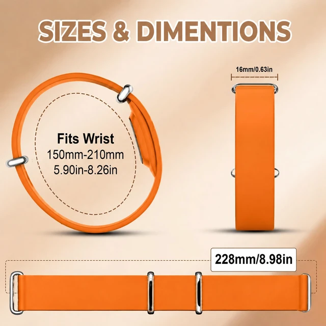 Alt view image 3 of 7 - Soft Silicone Band Compatible with Google Fitbit Air, Adjustable Rubber Sport Replacement Wristband, Comfortable Watch Strap for Men Women