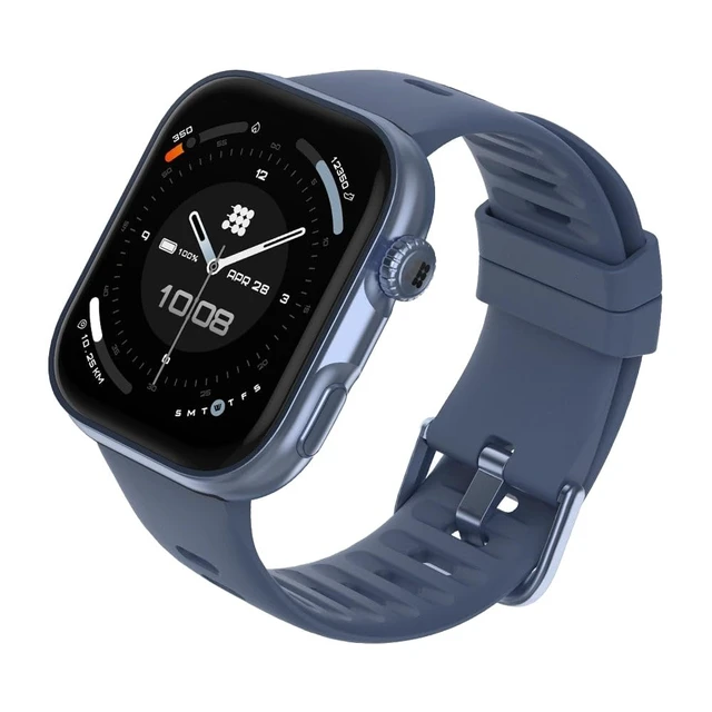 Alt view image 2 of 7 - Viva 2 Smartwatch, 1.85 AMOLED, Phone-Connected GPS Deepest Blue VITA AI Assistant, AI Coach, Health Monitoring, Sleep Score, 100+ Sports Modes, 3ATM Water Resistant, 8-Day Battery