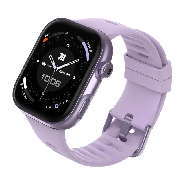 Alt view image 2 of 7 - VIVA 2 Smartwatch, 1.85 AMOLED, Phone-Connected GPS, VITA AI Assistant, AI Coach, Health Monitoring, Sleep Score, 100+ Sports Modes, 3ATM Water Resistant, 8-Day Battery Dusty Lilac