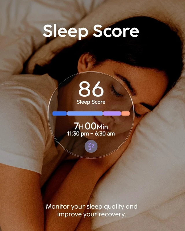 Alt view image 4 of 7 - Viva 2 Smartwatch 1.85 AMOLED GPS Wolf Gray VITA AI Assistant, AI Coach, Health Monitoring, Sleep Score, 100+ Sports Modes, 3ATM Water Resistant, 8-Day Battery
